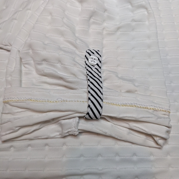 GOLF POLO White Pucker ~ Nancy Lopez XL - Picture 7 of 14